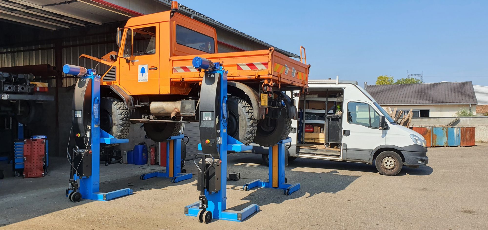 R&eacute;parations carrosserie et soudure pour poids lourds & v&eacute;hicules utilitaires &agrave; Sainte-Croix-en-Plaine pr&egrave;s de Colmar Mulhouse 2